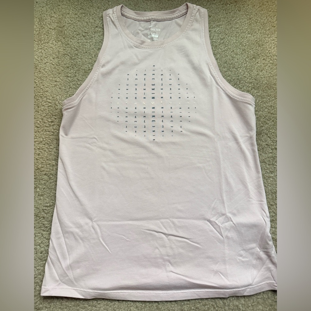 Nike Baby Pink Tank Top (XS)